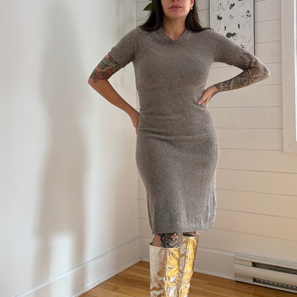 Theory Cecile wool blend sweater dress - Picture 1 of 5